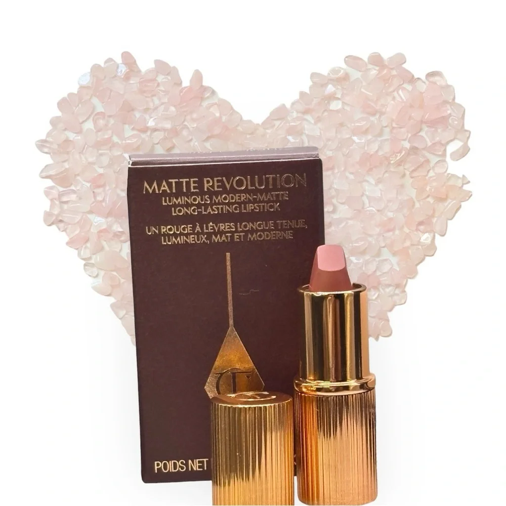 Matte Revolution PILLOW TALK Lipstick & Pillow Talk Push-up mascara set NIB